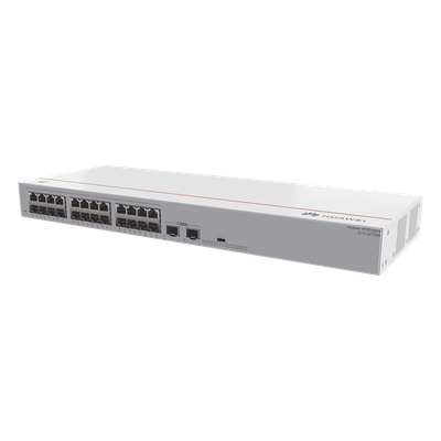 S110-24T2SR - Huawei Switch No Administrable / 24 Puertos Gigabit / 2 Puertos SFP Uplink S110-24T2SR