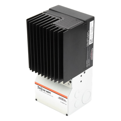 TS-MPPT-45 - Controlador de Carga MPPT / 45 A / 12/24/36/48 V / Voc 150 Vcc / Sistemas hasta 3 kW / Operación 45°C sin degradación
