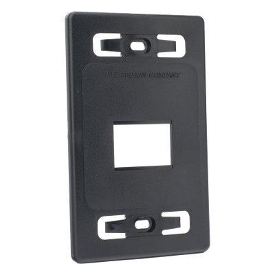 MX-FP-S-02-01 - Siemon Placa de Pared Modular / 2 Salidas / Compatible Z-MAX Blindados MX-FP-S-02-01