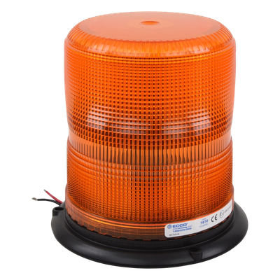 X-7970A - Baliza LED de Emergencia / SAE Clase I / Flash Pulse8 / 12-24 VDC / 120° Ángulo de Visión / IP Sellado