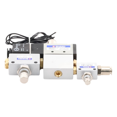 XB-275-AIR-VLV - Electroválvula Industrial / 24 VDC / Presión 2-8 kgf/cm² / Aluminio / -10 a 60 °C / Aire Comprimido
