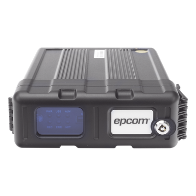 XMR401NAHD/SW - DVR Móvil / Multiplataforma / 4 Canales AHD 2 Megapixel / Almacenamiento en Memoria SD / H.265 / Chip IA Embebido / Soporta 4G / GPS