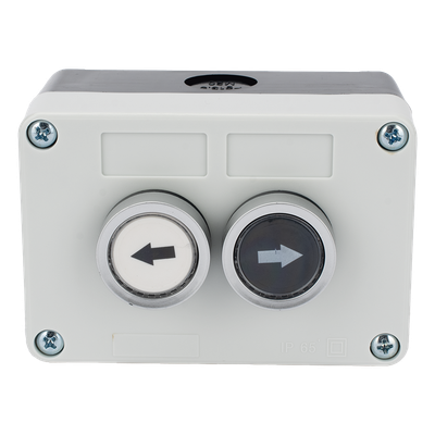 XBS-SW-22 - Botonera doble / IP40 / NO / 24VDC / 106 x 72 x 58 mm / 4.2 x 2.8 x 2.3 in