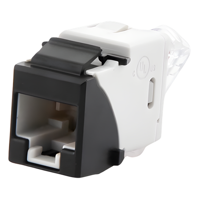 U6A-K01NS - Jack Keystone / Cat6a UTP / Terminación 110 / T568A-B / -10 a 60°C / 22-26 AWG