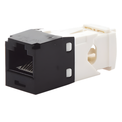 CJ688TGBL - Panduit Módulo Jack CJ688TGBL, UTP RJ45 Cat 6, 10/100/1000 Mbps, Negro
