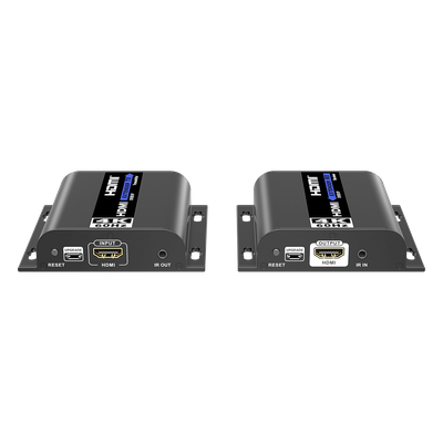 TT-483 - Extensor HDMI sobre IP / 4K@60Hz / 120 m (393.7 ft) / HDMI 2.0 / HDCP 2.2 / 18 Gbps / Matriz 256x256 / IR Bidireccional