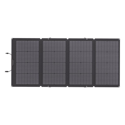 EF-FLEX-220B - Módulo Solar Portátil y Flexible de 220W Recomendado para Estaciones Portátiles EFD330, EFD350 ó EFD500 / Ajuste de Ángulo / Carga Eficiente / Incluye Cable XT60 a MC4
