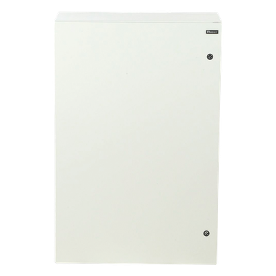 Z23C-S - Gabinete de Zona de Red / Montaje en Pared / 2 Switches Industriales / IP66 / UL Tipo 4/12 / Rieles DIN / Puerta Reversible