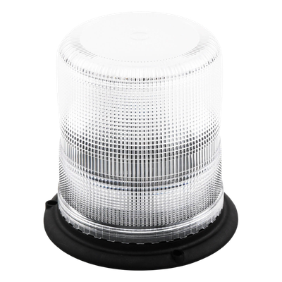 X7950W - Burbuja LED Ultra Brillante / 3 LEDs de 5W / 12-48 VCC / SAE J845 Clase II / Montaje Permanente / 6.5' x 6.7'
