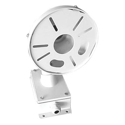 XGA160C - Montaje Universal de Pared / Cuello de Ganso Anti-Retorno / Caja de Conexiones Exterior / Carga 4.5 kg / Aluminio Blanco