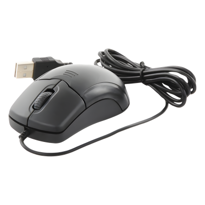 102600256 - Mouse Original USB para DVR / NVR / Compatible con Todas las Marcas del Mercado / HANWHA / HIKVISION / epcom / IDIS / HiLook