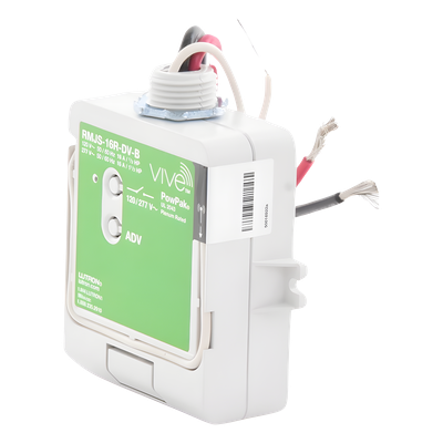 RMJS16RDVB - Lutron Electronics Módulo de Relevador Inalámbrico / Softswitch 16 A / 120/277 V RMJS16RDVB
