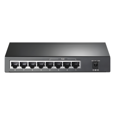 TL-SG1008P - TP-Link TL-SG1008P dispositivo de redes Gestionado 8 Gigabit Ethernet (10/100/1000) 8