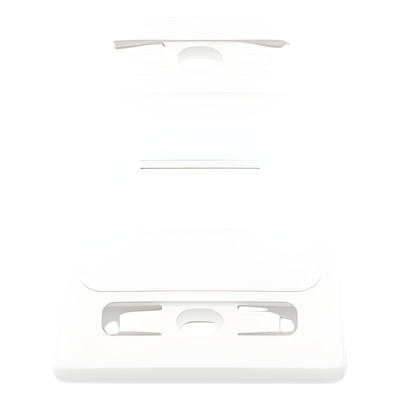 MX-FP-S-02-02B - Siemon Placa de Pared Modular / 2 Salidas / Blanco MX-FP-S-02-02B