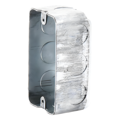 HUB-660 - Raco Caja de Conexión Galvanizada / 4x2 in / 10 Entradas 1/2 in HUB-660