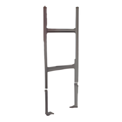 CH-PBTB-EP - Charofil Pie de Base para Escalera Tubular / 1.5" de Peralte / 12" de Ancho CH-PBTB-EP