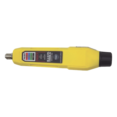 VDV-512-100 - Probador de cables coaxiales / RG59, RG6/6Q, RG7, RG11 / Mapeo de 4 cables / LED indicadores / 5.75" (146 mm) / 2x AAA