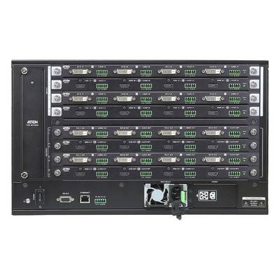 VM1600A - Matriz de Conmutación HDMI / 16 Entradas x 16 Salidas / Expansible a 32x32 / Seamless Switch / 15.2 Gbps / Control Red Dot