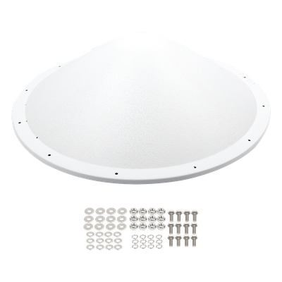 TXP-RD2 - Radomo para antenas parabólicas / ABS con UV / Orificios de drenaje / Resistente a intemperie