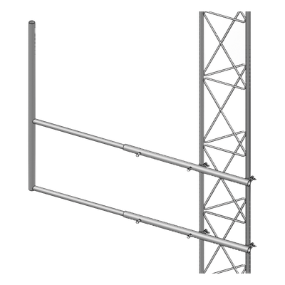 SBL-30G - Syscom Towers Brazo Tipo F para Torre / Acero ASTM A36 / Galvanizado en Caliente SBL-30G