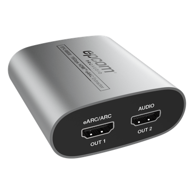 EPC-MB08 - Extractor eARC HDMI | 18 Gbps | Audio Digital | Compatibilidad 4K HDR | Diseño Compacto