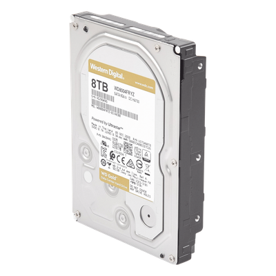 WD8004FRYZ - Disco Duro Gold de 8TB / Clase Enterprise / 5 AÑOS DE GARANTÍA