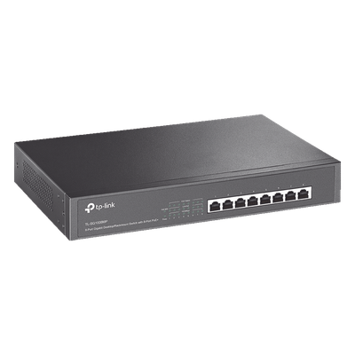 TL-SG1008MP - TP-Link TL-SG1008MP dispositivo de redes No administrado 8 Gigabit Ethernet (10/100/1000) 8