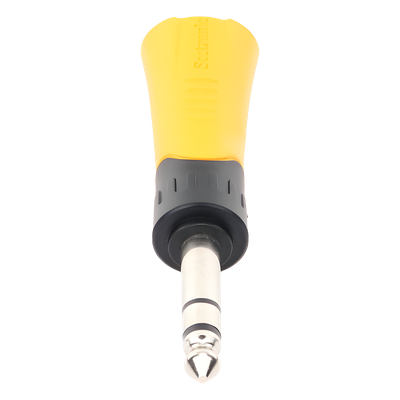 MP3-MJF - Seetronic Adaptador de Audio Estéreo / 1/4" (6.35 mm) a Jack 3.5 mm / Carcasa Plástica