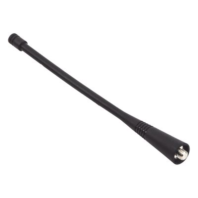 DEPM450 - Antena Helicoidal UHF / 400-470 MHz / 50 Ohmios / Omnidireccional / Conector Rosca Monopolo / 170 mm (6.7 in)