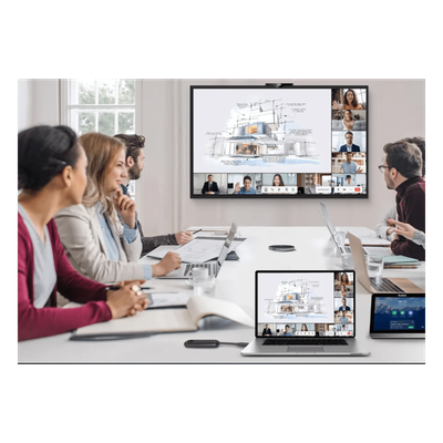 WPP30 - Pod de Presentación Inalámbrico / 4K Ultra HD 30 fps / Wi-Fi 6 / USB Type-C y Type-A / Transmisión Plug and Play