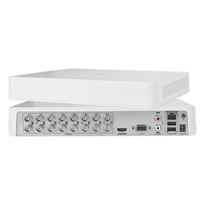 S16-TURBO-M/T - Epcom Professional DVR Híbrido / 16 Canales TurboHD + 2 Canales IP / 2 Megapixel (1080p) Lite