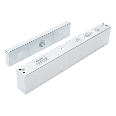 MAG600NLED - AccessPRO MAG600NLED cerradura electromagnética 280 kg Aluminio, Negro