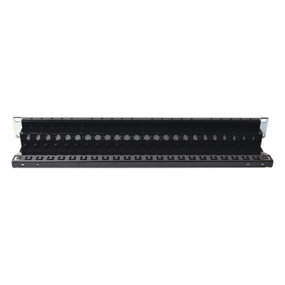 ZS-PNL-24E - Patch Panel / Blindado / 24 Puertos / Modular Vacío / Plano / 1UR / Cat 6A / Acero 18 Gauge