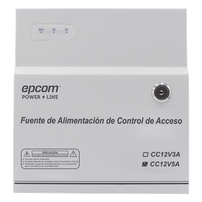 AC-PS-T12-05 - Epcom Powerline Fuente de Alimentación Regulada / 11-15 Vcc / 5 A AC-PS-T12-05