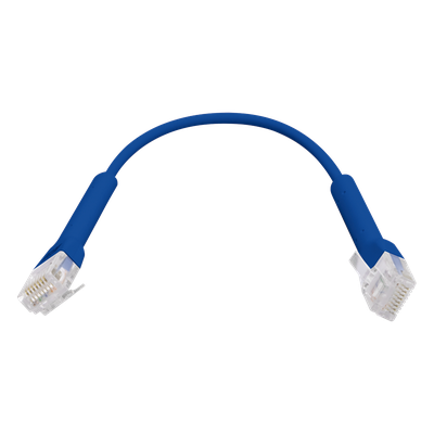 UC-PATCH-RJ45-BL - Cable Ethernet Patch / Cat6 / 22 cm (0.72 ft) / Conector RJ45 Flexible / Azul