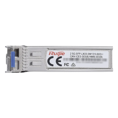 2.5G-SFP-LX03-SM1310-BIDI-I - Transceptor Lado (A) un Hilo BiDi SFP 2.5Gb LC Monomodo Tx 1310nm / Rx 1550nm, hasta 3km