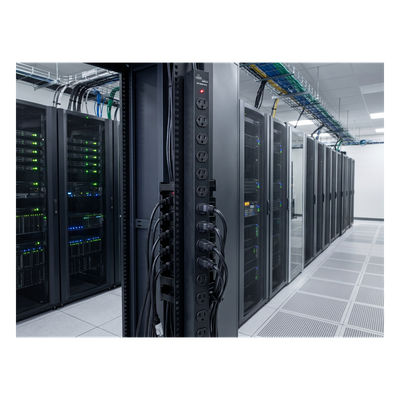 DP1N481815 - Hoffman PDU Vertical para Rack / 18 Tomas NEMA 5-15R / 15A DP1N481815