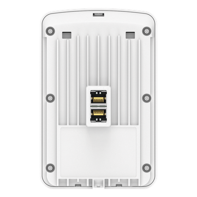 XV2-22H0A00-RW - Punto de Acceso Wi-Fi 6 / Diseño para Pared / 3 Puertos Gigabit / PoE Passthrough / Doble Banda 2.4 y 5 GHz / Hasta 2.5 Gbps / Radio IoT Integrado