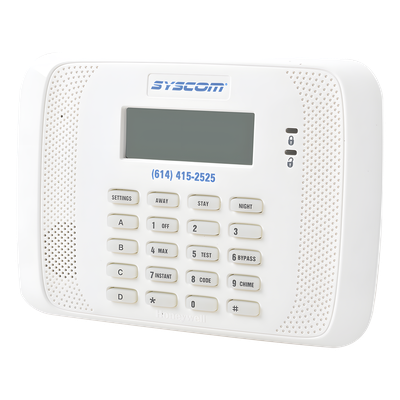 6162-RF - Honeywell Home Resideo Teclado / Transceiver / Pantalla alfanumérica 4 líneas 6162-RF