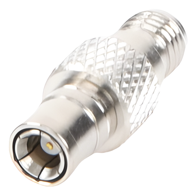 970-019 - Wilsonpro / Weboost Adaptador en Línea / Conector SMA Hembra a SMB / Cuerpo Bronce Niquelado