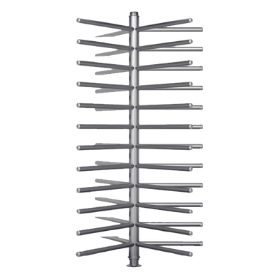 XT-100 - Torniquete de Cuerpo Completo / 4 Ejes de Seguridad / Acero Inoxidable 304 / Interior/Exterior / 25 Personas/min / Bidireccional / 110 VCA