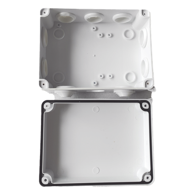 LP-WBX-150 - LinkedPro Caja Estanca de Conexiones IP65, 10 Entradas, 150x110x70 mm