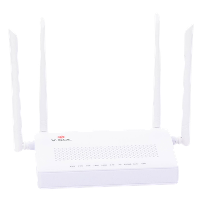 HG323ACT - ONU Dual GPON/EPON / Wi-Fi AC Doble Banda / 4 Antenas 5 dBi / 2x LAN Gigabit / 1x FXS / 1x CATV / 12V 1A / 0 a 55°C