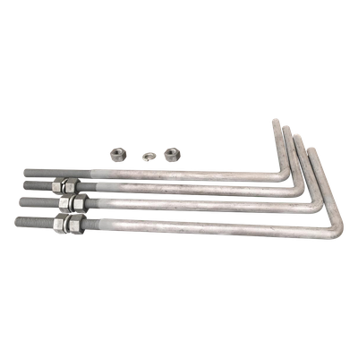 MSC-30A-6 - Syscom Towers Poste Tubular de Acero Galvanizado / 6 m (19.7 ft) de Altura / Carga Máxima 20 kg