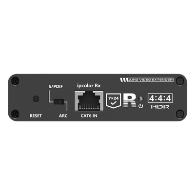 TT-676RX - Receptor HDMI IPColor / 4K@60Hz / Sin Compresión / IR / 70 m (229.7 ft) / Cascada hasta 700 m (2296.6 ft) / 24/7