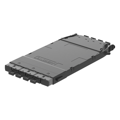 FHMZO-32-M - Panduit Cassette de Fibra Óptica HD Flex / 32 Fibras OM4 / 4x MPO-8 Macho a 4x MPO-8 Macho