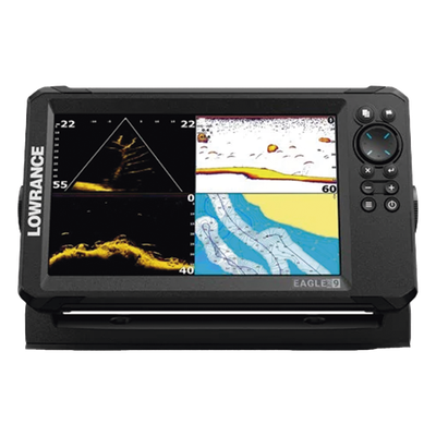 000-16130-001 - Eagle eye 9 ecosonda en pantalla horizontal IPS de 9 pulgadas, incluye transductor ojo de águila