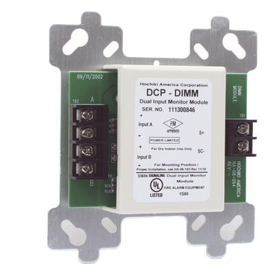 DIMM - Hochiki Módulo Direccional de Monitoreo / 2 Entradas Independientes / Montaje en Caja de 4"