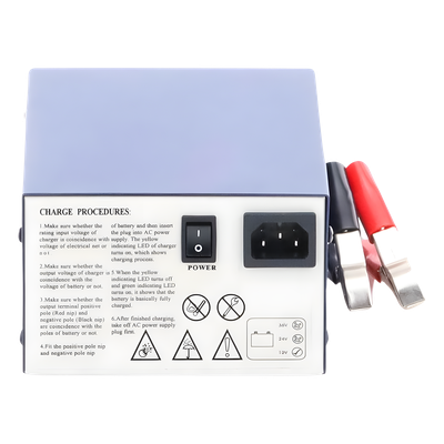 PSC-1212000ACX - Power Sonic Cargador de Baterías SLA/VRLA / 12 V / 40 a 120 Ah PSC-1212000ACX