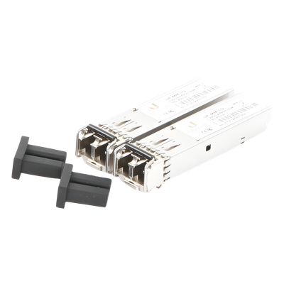 UF-MM-1G - UFiber Módulo SFP, transceptor MiniGibic MultiModo 1.25 Gbps, distancia 550m, conectores LC, paquete de 2 piezas